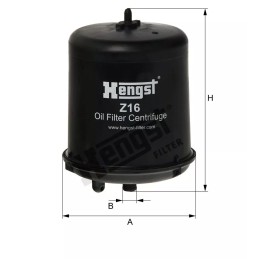 Z16 D183 Hengst alyvos filtras