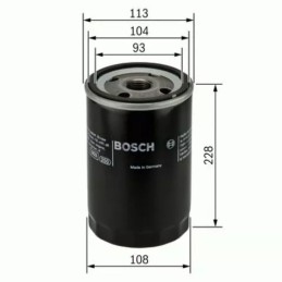 Alyvos filtras F026407048 BOSCH