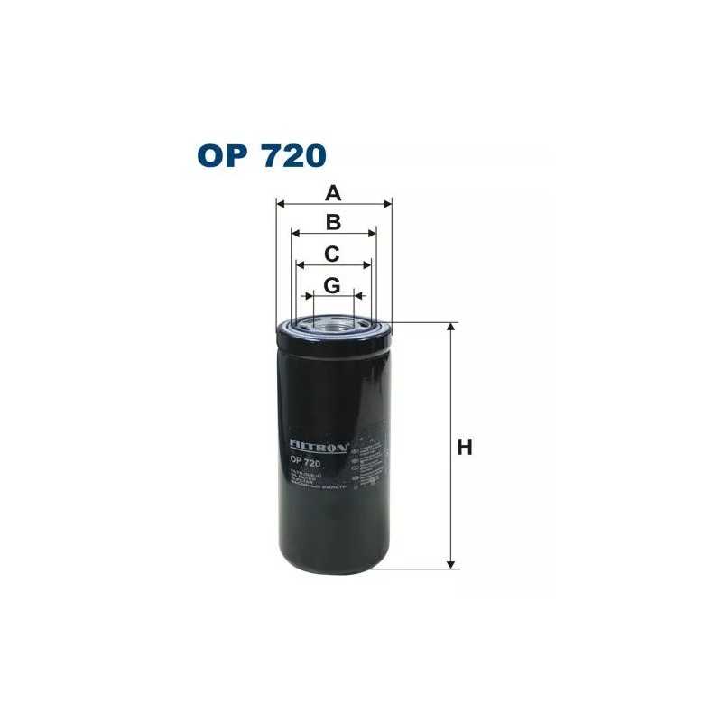 OP 720 FILTRON alyvos filtras