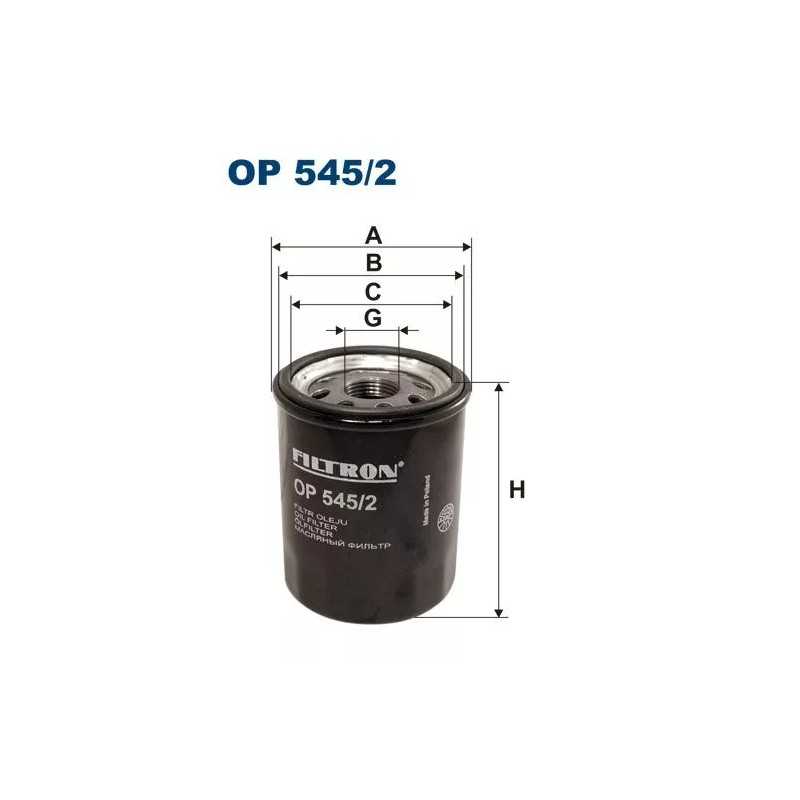 OP 545/2 FILTRON alyvos filtras