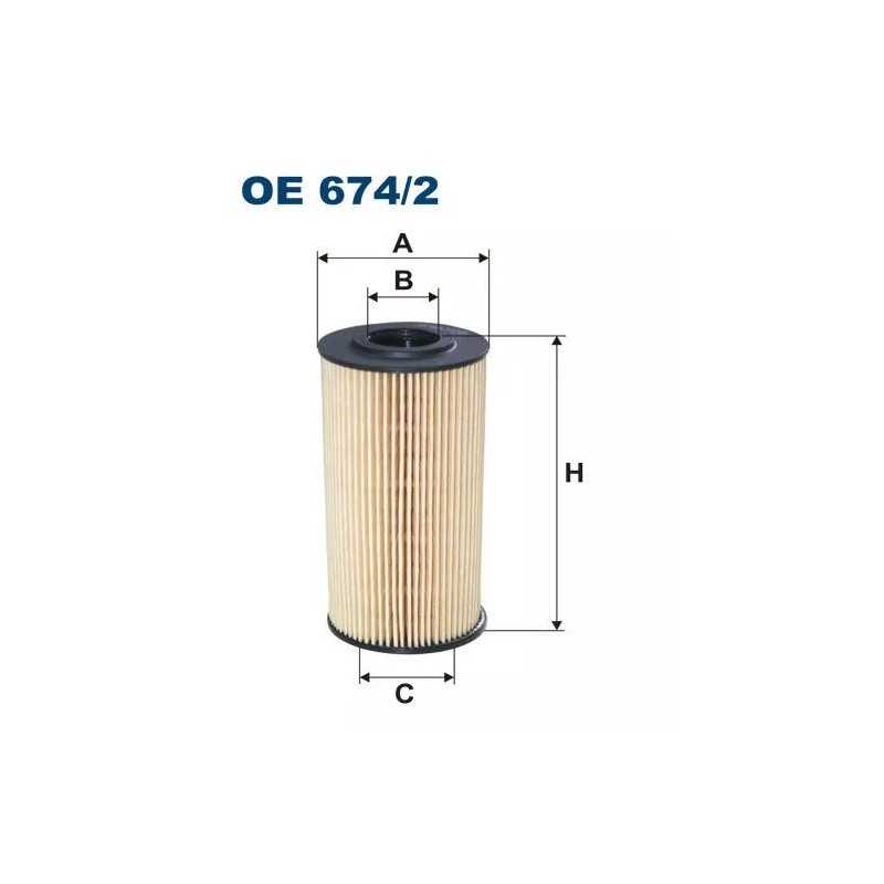 OE 674/2 FILTRON alyvos filtras