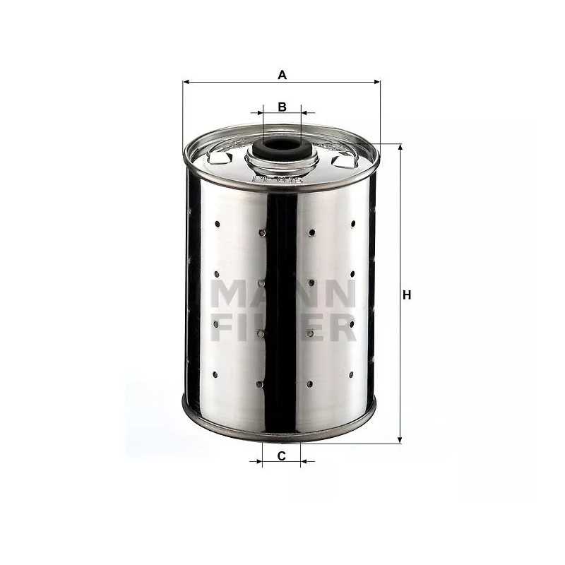 PF 815 MANN-FILTER alyvos filtras