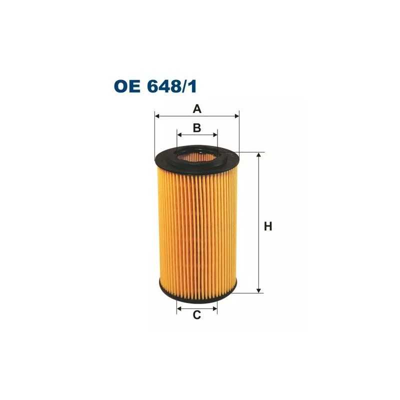 OE 648/1 FILTRON alyvos filtras