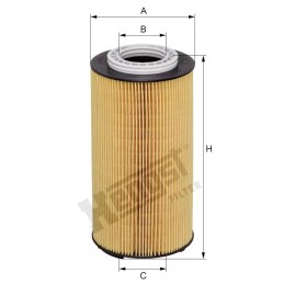 E361HD312 Hengst alyvos filtras