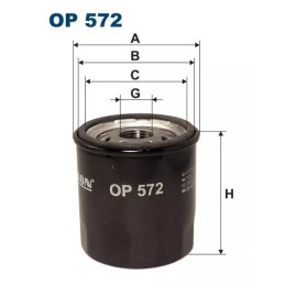 OP 572 FILTRON alyvos filtras