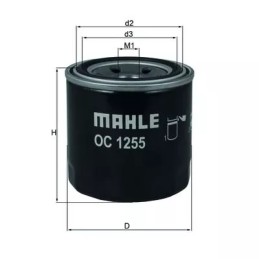 OC1255 KNECHT alyvos filtras