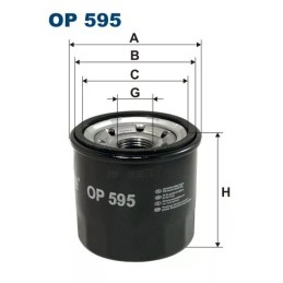 OP 595 FILTRON alyvos filtras