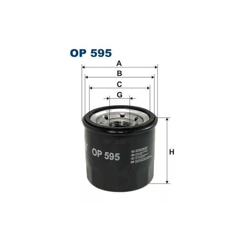 OP 595 FILTRON alyvos filtras