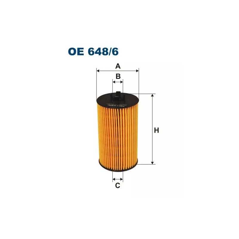 OE 648/6 FILTRON alyvos filtras