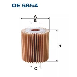 OE 685/4 FILTRON alyvos filtras