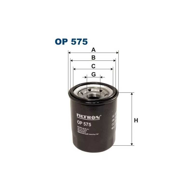 OP 575 FILTRON alyvos filtras