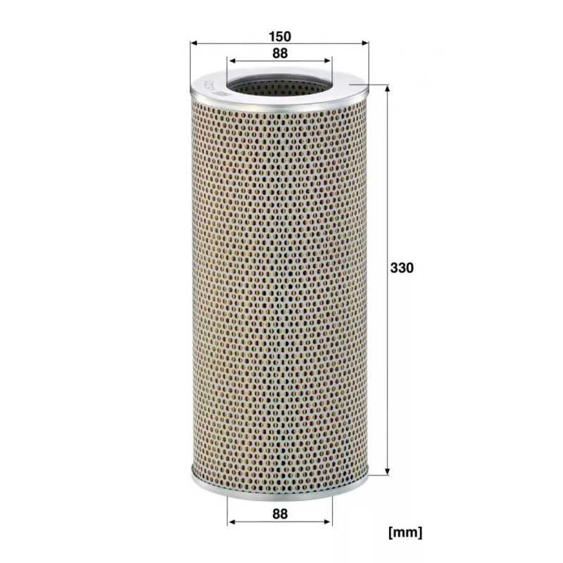 H 15222/2 MANN-FILTER alyvos filtras