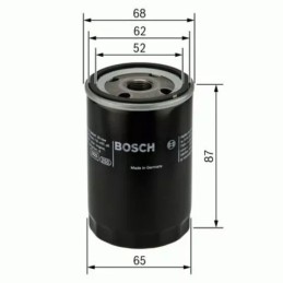 0986452060 BOSCH alyvos filtras