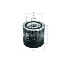 OC 383 Knecht alyvos filtras
