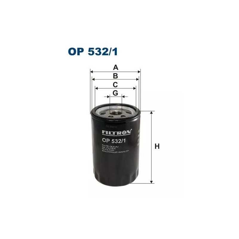 OP 532/1 FILTRON alyvos filtras