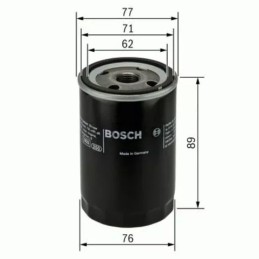 0986452044 BOSCH alyvos filtras