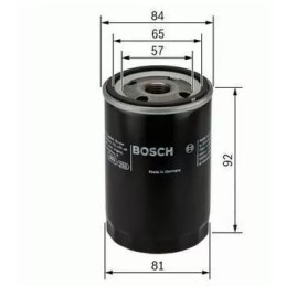 0986452036 BOSCH alyvos filtras