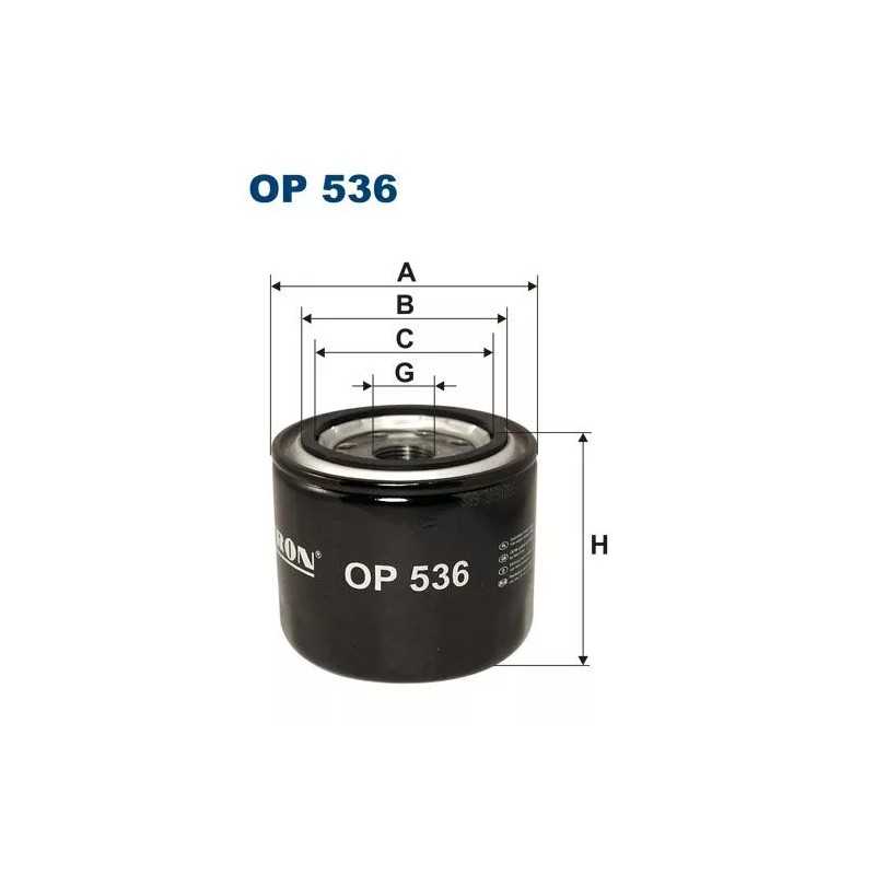 OP 536 FILTRON alyvos filtras