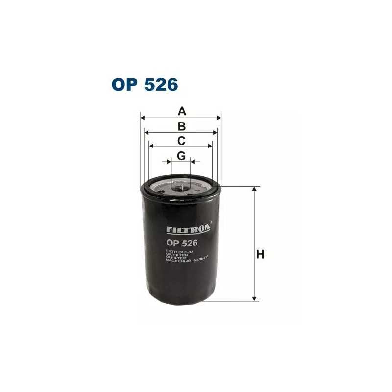 OP 526 FILTRON alyvos filtras