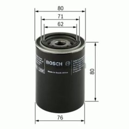 Alyvos filtras F026407005 BOSCH