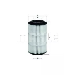 OX 345/7 D Eco Knecht alyvos filtras