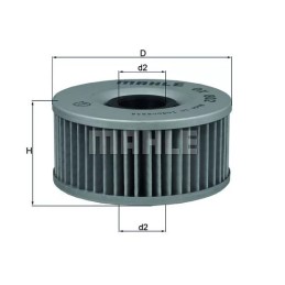 OX 802 Knecht alyvos filtras