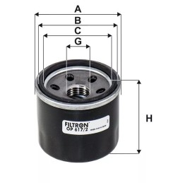 OP617/2 Filtron alyvos filtras
