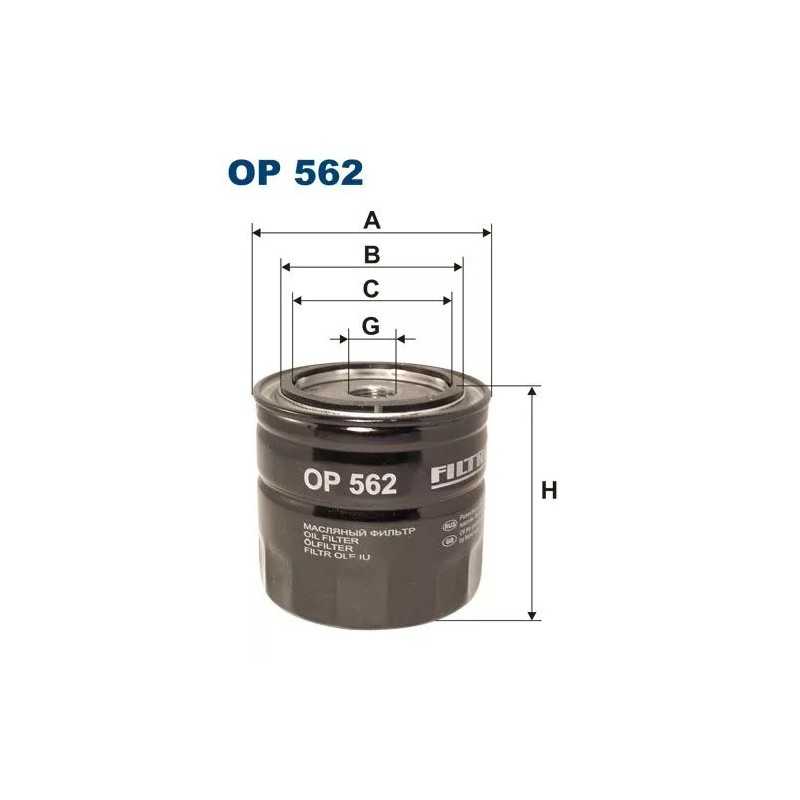OP 562 FILTRON alyvos filtras