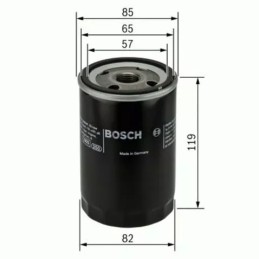 0986452000 BOSCH alyvos filtras