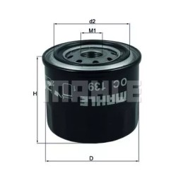 OC 139 Knecht alyvos filtras