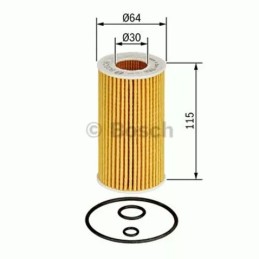 1457437001 BOSCH alyvos filtras