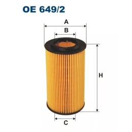 OE 649/2 FILTRON alyvos filtras