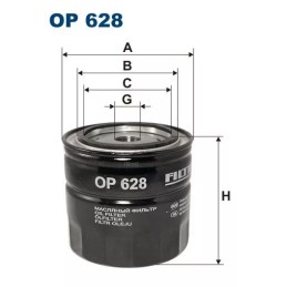 OP 628 FILTRON alyvos filtras