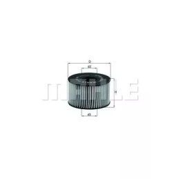 OX 191 D Eco Knecht alyvos filtras