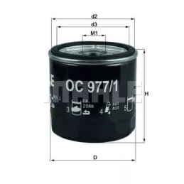 OC 977/1 Knecht alyvos filtras