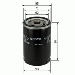 0986452003 BOSCH alyvos filtras