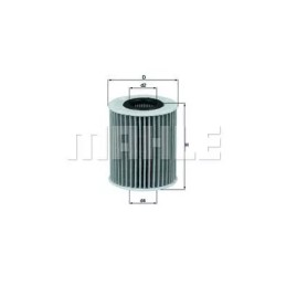 OX 413 D2 Eco Knecht alyvos filtras