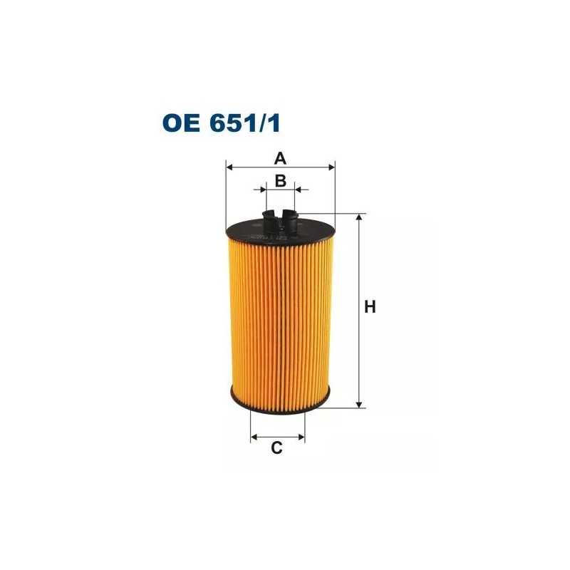 OE 651/1 FILTRON alyvos filtras