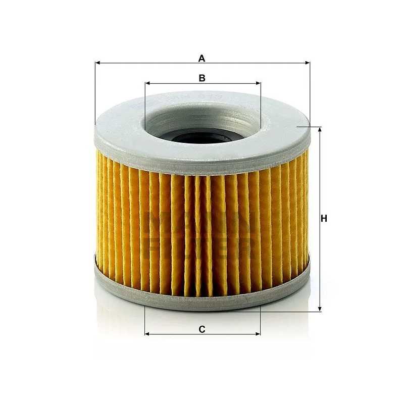 MH 813X MANN-FILTER alyvos filtras