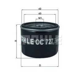 OC 727 Knecht alyvos filtras