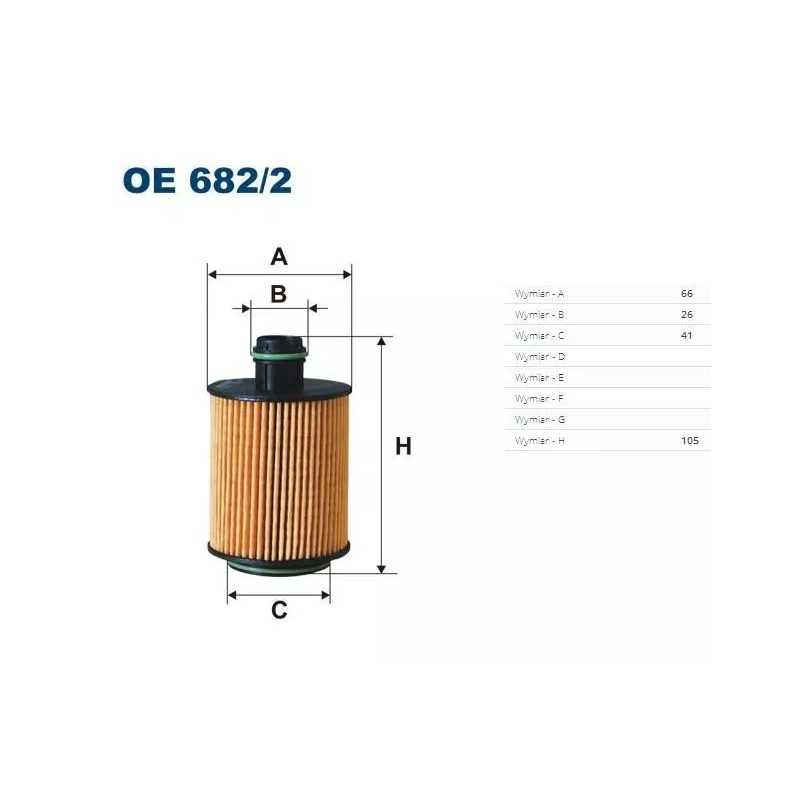 OE 682/2 FILTRON alyvos filtras