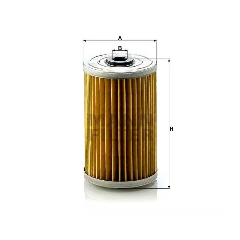 719/2 MANN-FILTER alyvos filtras SKODA 105L, 110L, 230LS, 130GL