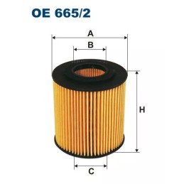 OE 665/2 FILTRON alyvos filtras