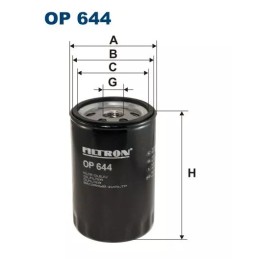 OP 644 FILTRON alyvos filtras