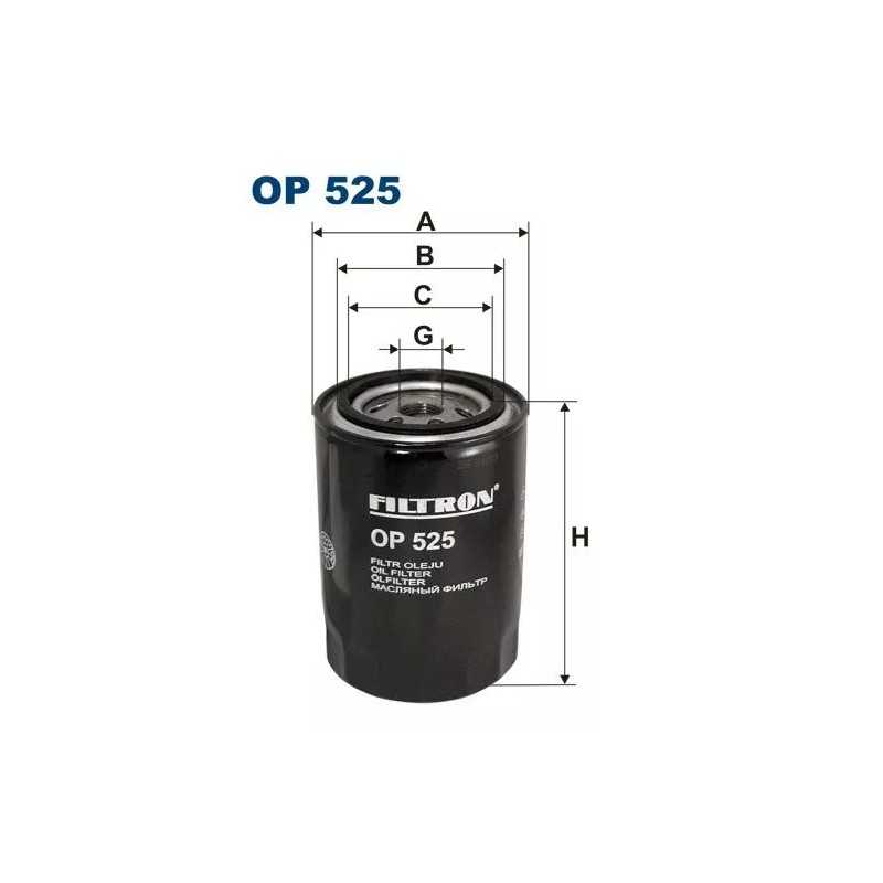 OP 525 FILTRON alyvos filtras