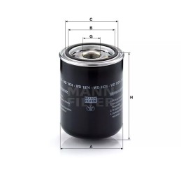 WD 1374 MANN-FILTER alyvos filtras