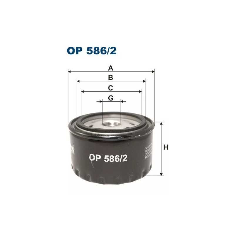 OP 586/2 FILTRON alyvos filtras