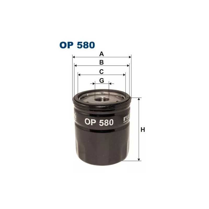 OP 580 FILTRON alyvos filtras