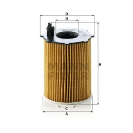 HU 716/2X MANN-FILTER ALYVOS FILTRAS CITROEN PEUGEOT