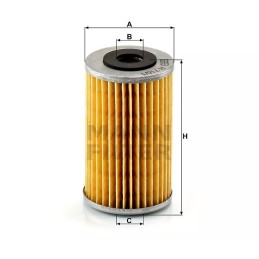 H 715/1N MANN-FILTER alyvos filtras